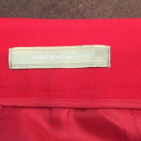 Talbots Red Ponte Knit Dress Pants 18W - Picture 3 of 4